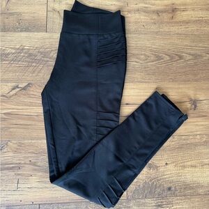 Amalli Talli Black Moto Leggings
